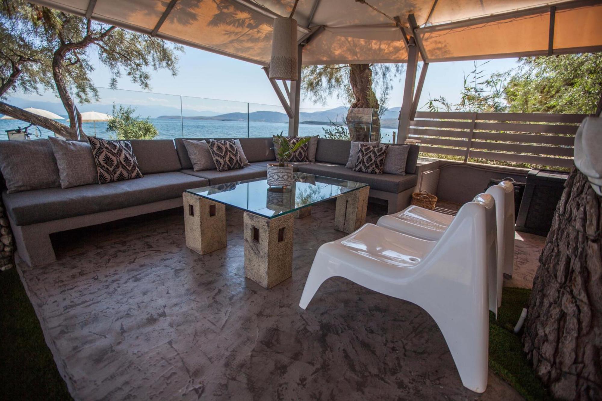 Kalafatis Beach Home Itea Bilik gambar